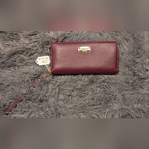Michael Kors Maroon Wallet